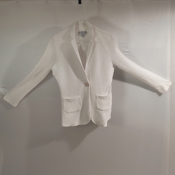 CYC Coco Y Club Women's Small White Blazer - Picture 1 of 10